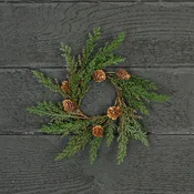 3.5" Ring with Pine Cones