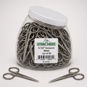 3-1/2" Scissors - Matte- Display Jar of 60