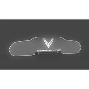 C8 Corvette Emblem Illuminated Windrestrictor Glow Plate