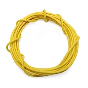 18 AWG Wire By-The-Foot: Yellow