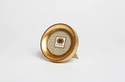 4" round frame Gold — Mitrebox Framing Studio