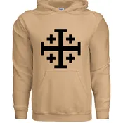 JERUSALEM CROSS HOODIE