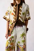 Alémais Island Cove Shirt in Multi
