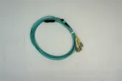 10ft Mtp Om4 F To -4x Duplex Lc M Fanout Fiber Optic Cable