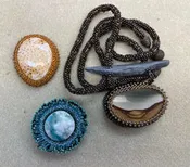 01-25-24 Bead Embroidery I Begin this Four-Part Series with placement, selecction of piece, and beginning stitching, Christy 1:00-3:00pm