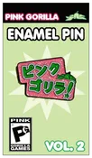 Enamel Pin | Glitter Katakana Logo (Volume 2)