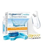 Mypurmist Accessories Kit for Ultrapure Steam Inhalers, Vaporizers and Humidifier Devices