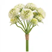 14" Pompon Dahlia Bundle ( FBD055-Cream/Green )