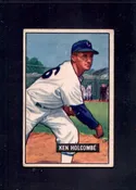 1951 Ken Holcombe Bowman #267 White Sox Rookie Baseball Card