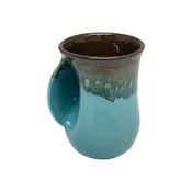 Handwarmer Tea/coffee Ceramic Mug - Left Hand