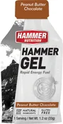 Hammer Gel: Peanut Butter Chocolate, 24 Single Serving Packets