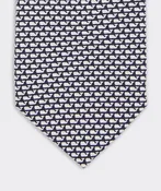 Boys' Micro Whales Silk Tie
