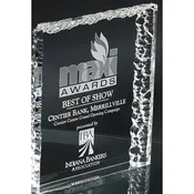 Acrylic Block With Crinkle Edge