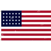 24 Star Outdoor Historic U.S. Flags 1822