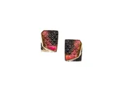 Carved Bicolor Tourmaline Earrings — bentons