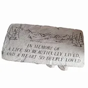 Cement Sympathy Bench