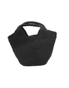 St. Tropez Straw Handbag Cappucino