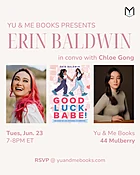 Book Launch | Good Luck, Babe by Erin Baldwin