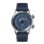 Altitude MB Meteor Blue Dial Blue Barrel Leather Strap