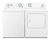 3.8 CF Washer & 6.5 CF Dryer