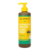 Authentic African Black Soap All-In-One - Peppermint, 16 oz