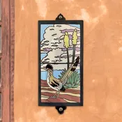 8"x16" framed Roadrunner Mural
