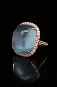 Aquamarine Ring