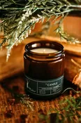 Amber Woods + Bourbon 50Hr Soy Candle