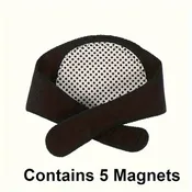 1-Pack Heated Neck Massager - Adjustable Ergonomic Design with Heat for Neck Back Shoulder, Durable Nylon, Ideal Gift