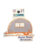 Boise State Broncos Color Shock Camper Sticker (Grey)