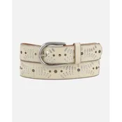AMSTERDAM HERITAGE DIVERA BELT IN OFF WHITE
