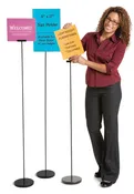 4 ft. Floor Stand for 8.5 x 11 signs