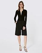 Bermuda en laine noir