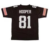 Austin Hooper Signed Cleveland Custom Brown Jersey With "Dawg Pound" Inscription