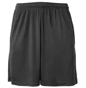 A4 Men's Cooling Athletic Short with Pockets (Black)