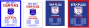 2026 CSDHL TEAM  Banners-Minimum Order 8 Banners PER ORDER- MIX & MATCH SIZES