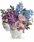 Teleflora's Enchanting Pastels Unicorn