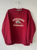 Abercrombie Razorbacks Crewneck