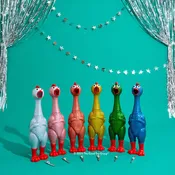 24" Giant Sparkle Rubber Chicken