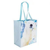 Polar Bear Reusable Tote Bag (15″ Tall)