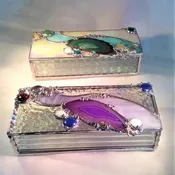 3X7 Agate Stained Glass Box