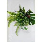 Green Monochrome A la Carte Bridesmaid Bouquet