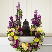 Graceful Garden Urn Arrangement