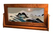 Liquid Sand Pictures EXTRA-LARGE ALDER WOOD FRAMES 9''X16''