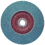 4-1/2" X 7/8" Type 27 Abrasive Flap Disc Zirconium 100 Grit