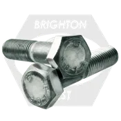 1/4" YELLOW ZINC GRADE 8 HEX BOLTS