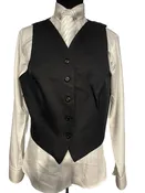 18R Black Poly Vest