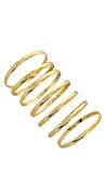 7pc Water Resistant Bangle Set