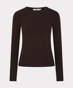 Basic Long Sleeve Round Neck Top