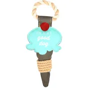 Good Dog Ice Cream Toy with Rope